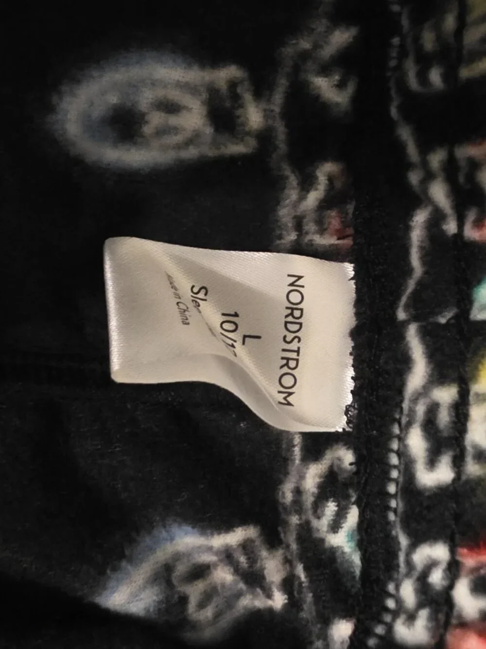 Nordstrom Boys Christmas Light Pajama Pants NWT 10/11 Fuzzy Flannel
